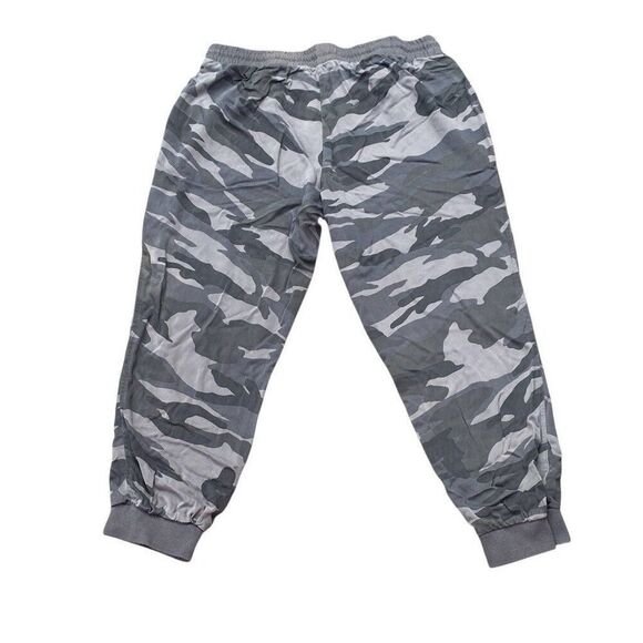 Splendid Joggers Women’s Size XL Rayon Sweatpants Camo Green Front Pockets - Picture 4 of 6